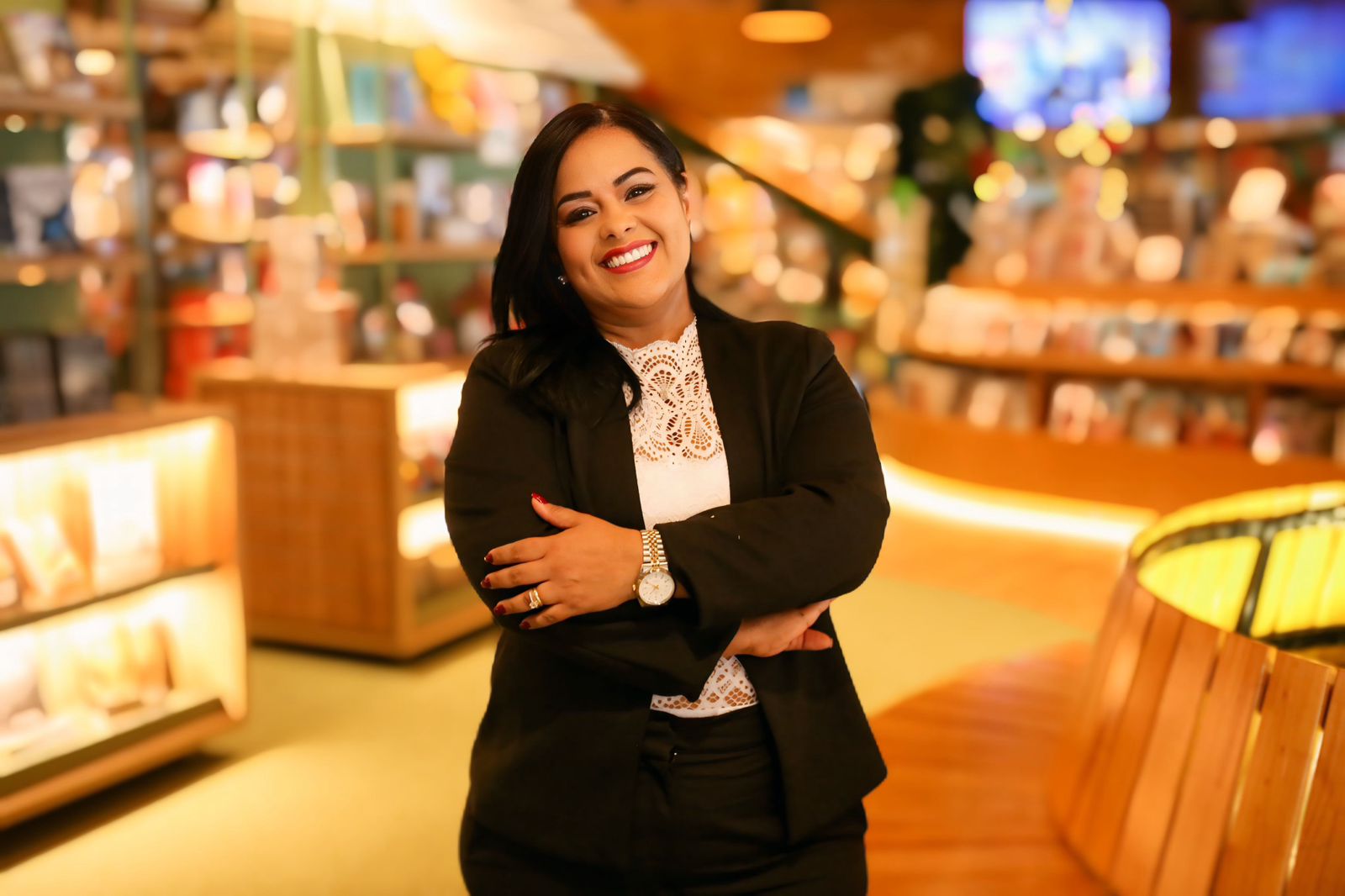 Adriana Freire - Foto Livraria